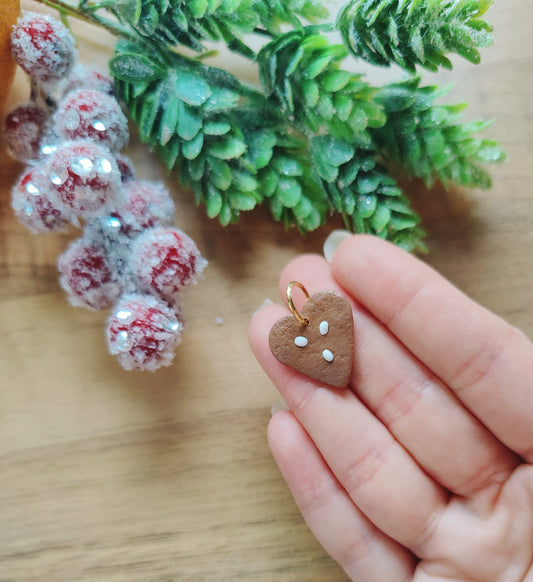 Lebkuchenherz mit Edelstahlkette