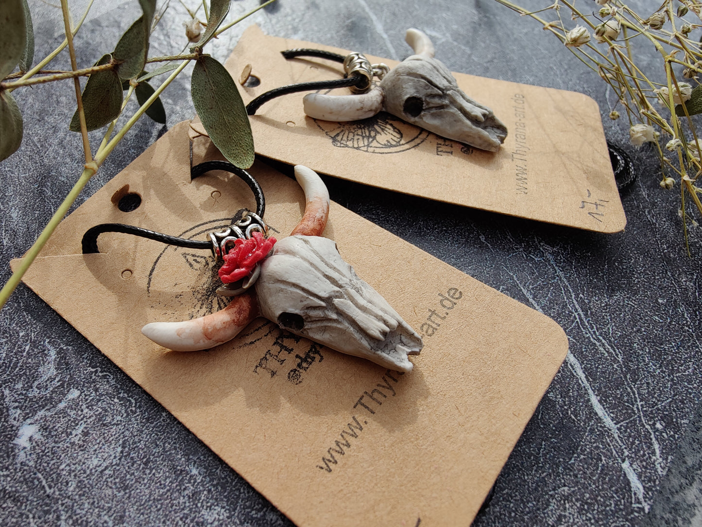 Bison Totenkopf Kette