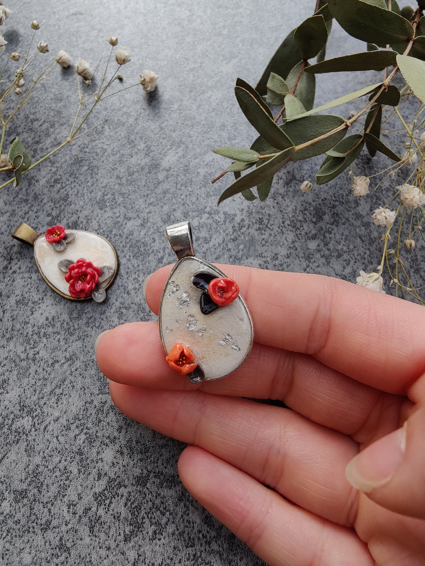 Blume Matro Kettenanhänger