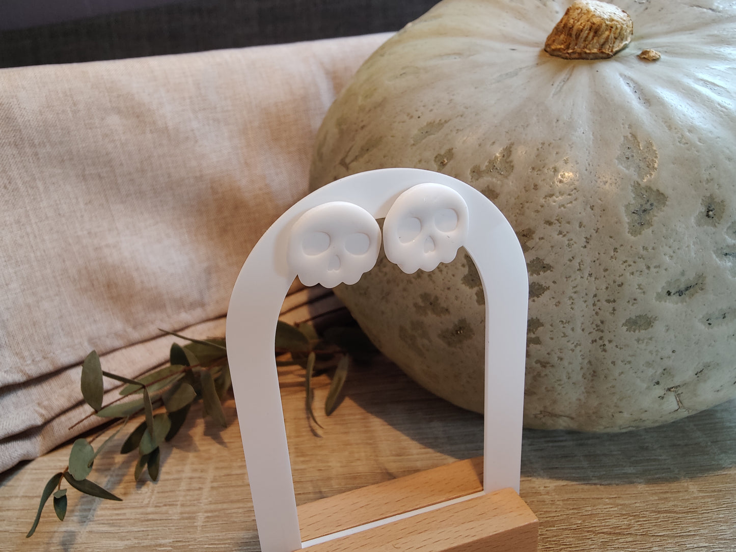 Totenkopf Ohrstecker