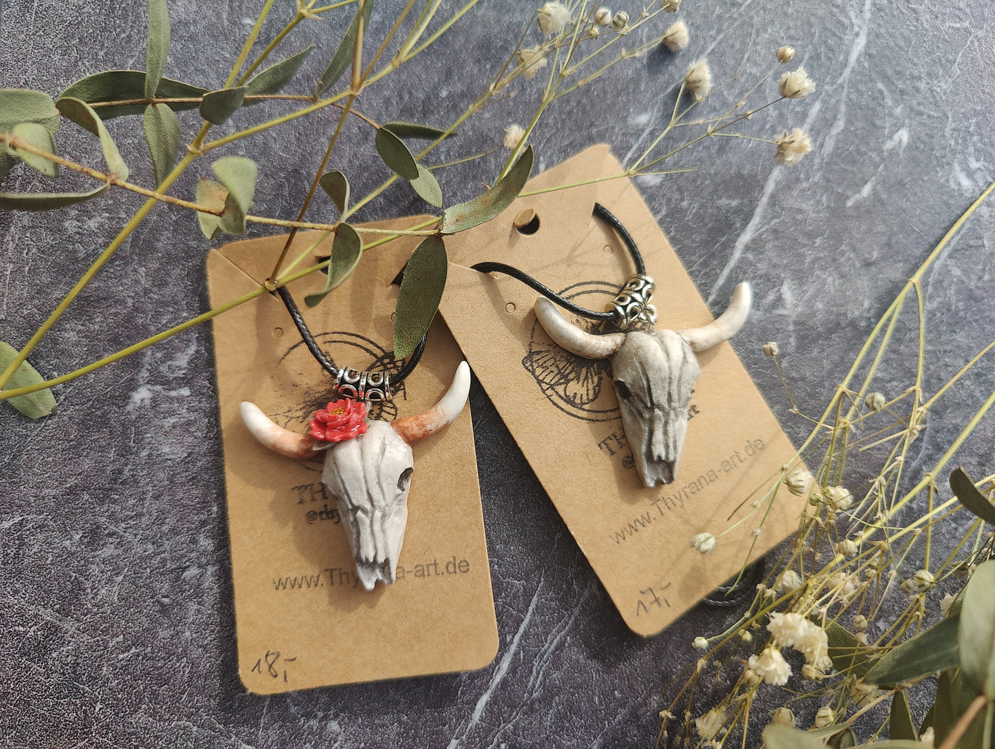 Bison Totenkopf Kette
