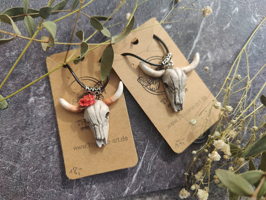 Bison Totenkopf Kette