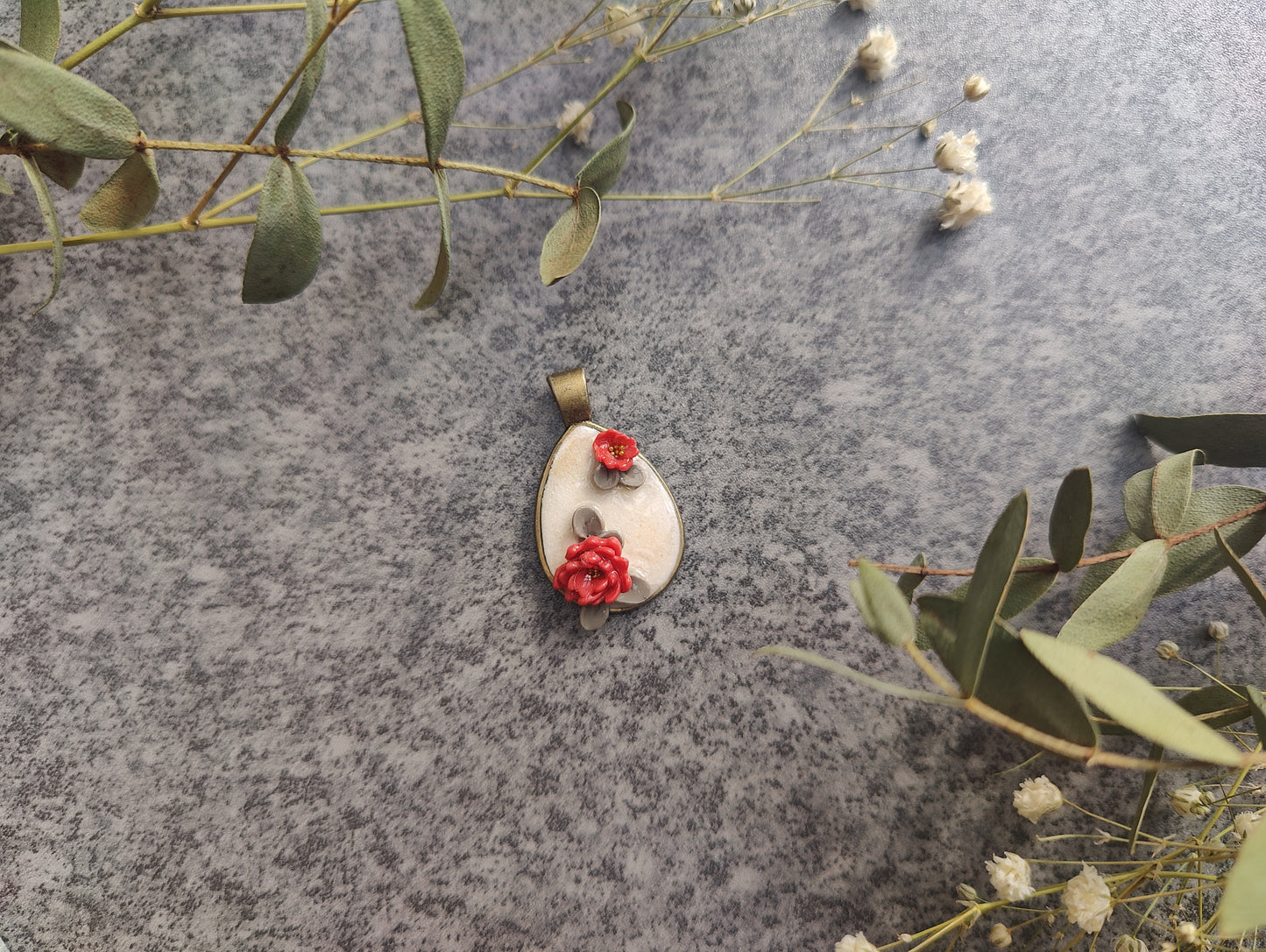Blume Matro Kettenanhänger